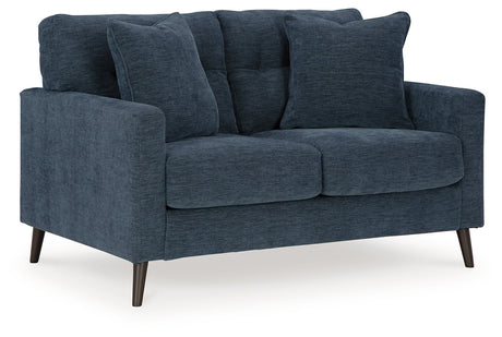 Bixler Navy Sofa, Loveseat and Chair - Ornate Home