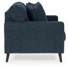 Bixler Navy Sofa, Loveseat and Chair - Ornate Home
