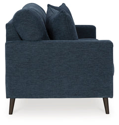 Bixler Navy Sofa and Chaise - Ornate Home