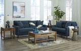 Bixler Navy Sofa and Loveseat (Online Special Price) - Ornate Home