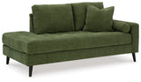 Bixler Olive Corner Chaise (Online Special Price) - Ornate Home