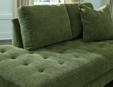 Bixler Olive Corner Chaise - Ornate Home