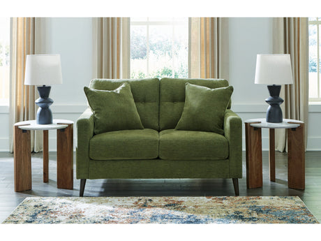 Bixler Olive Loveseat - Ornate Home
