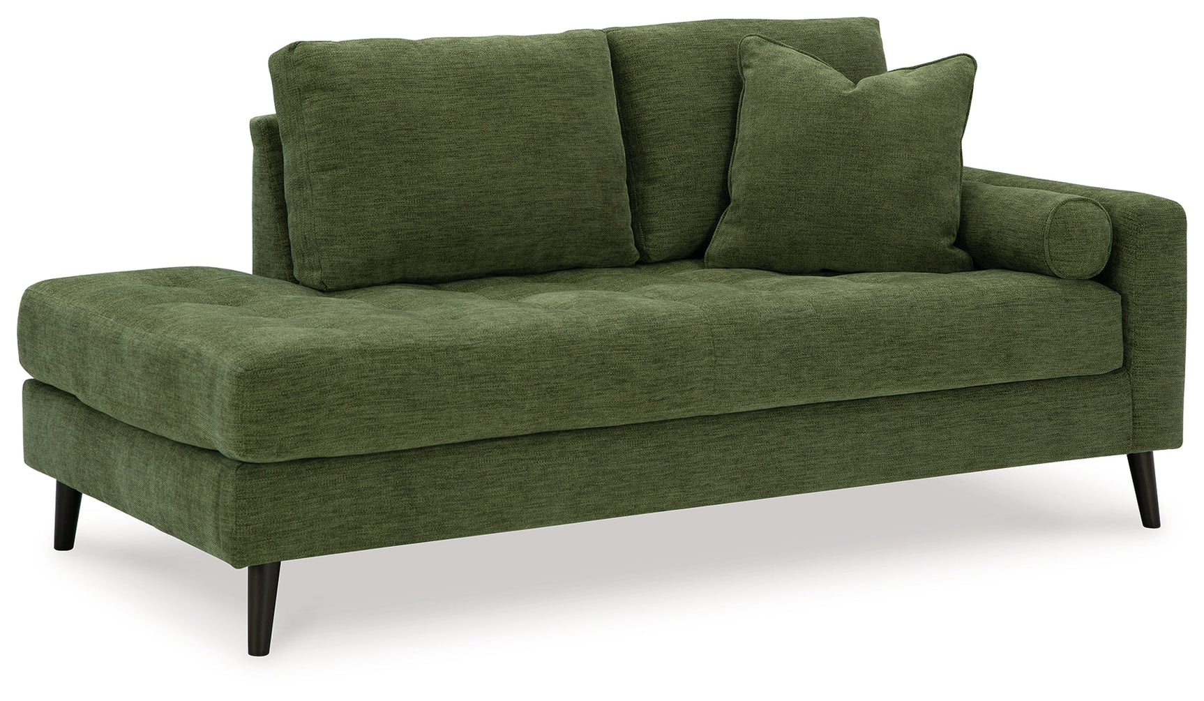 Bixler Olive Sofa and Chaise - Ornate Home