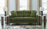 Bixler Olive Sofa and Chaise - Ornate Home