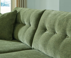 Bixler Olive Sofa and Chaise - Ornate Home