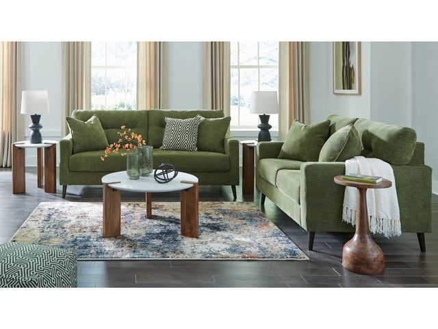 Bixler Olive Sofa and Loveseat (Online Special Price) - Ornate Home