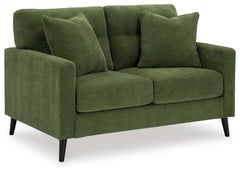 Bixler Olive Sofa and Loveseat - Ornate Home