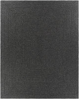 Black Braided Faux Jute Outdoor Rug - Ornate Home