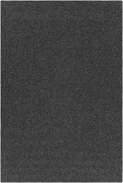 Black Braided Faux Jute Outdoor Rug - Ornate Home