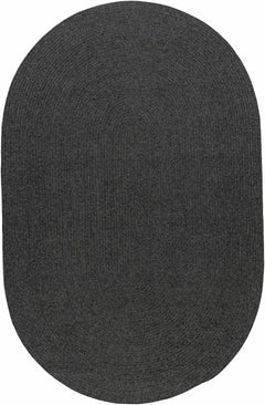 Black Braided Faux Jute Outdoor Rug - Ornate Home
