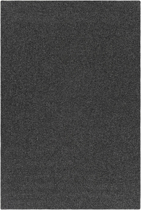 Black Braided Faux Jute Rug - Ornate Home