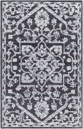 Black Derya Area Rug - Clearance - Ornate Home