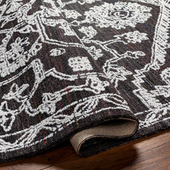 Black Derya Area Rug - Clearance - Ornate Home