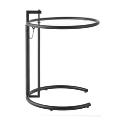 Black Eileen Gray Metal Side Table - Ornate Home
