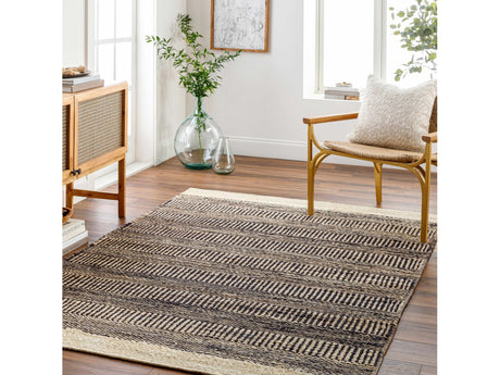 Black Elle Jute Rug - Ornate Home