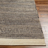 Black Elle Jute Rug - Ornate Home