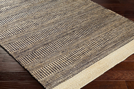 Black Elle Jute Rug - Ornate Home