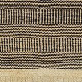 Black Elle Jute Rug - Ornate Home