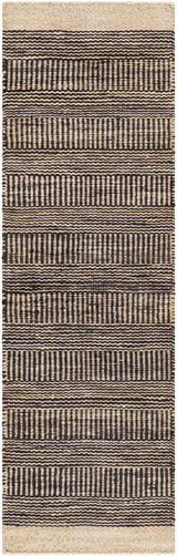 Black Elle Jute Rug - Ornate Home