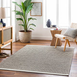 Black Emlen Area Rug - Clearance - Ornate Home