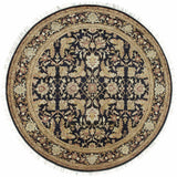 Black&Gold Premium Wool Rug - Clearance - Ornate Home