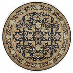 Black&Gold Premium Wool Rug - Clearance - Ornate Home