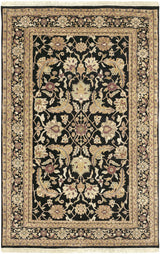 Black&Gold Premium Wool Rug - Clearance - Ornate Home