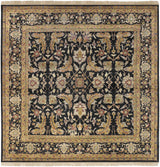 Black&Gold Premium Wool Rug - Clearance - Ornate Home