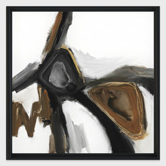Black Smoke II Black Painting Art by Buddy Whitlock - Ornate Home