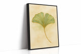 Elegant Ginkgo Leaf Watercolor Art Print