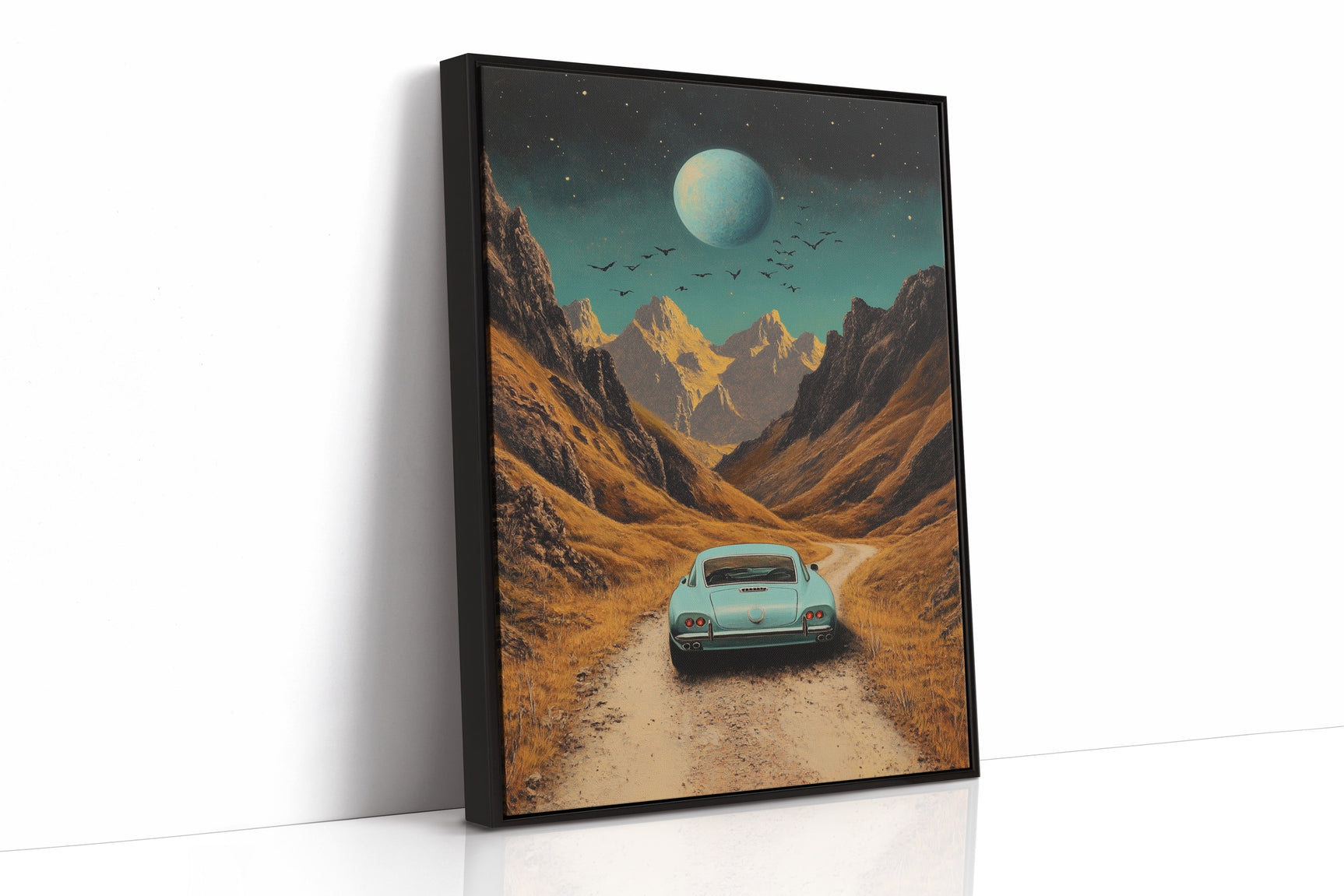 Celestial Journey - Vintage Roadscape Art