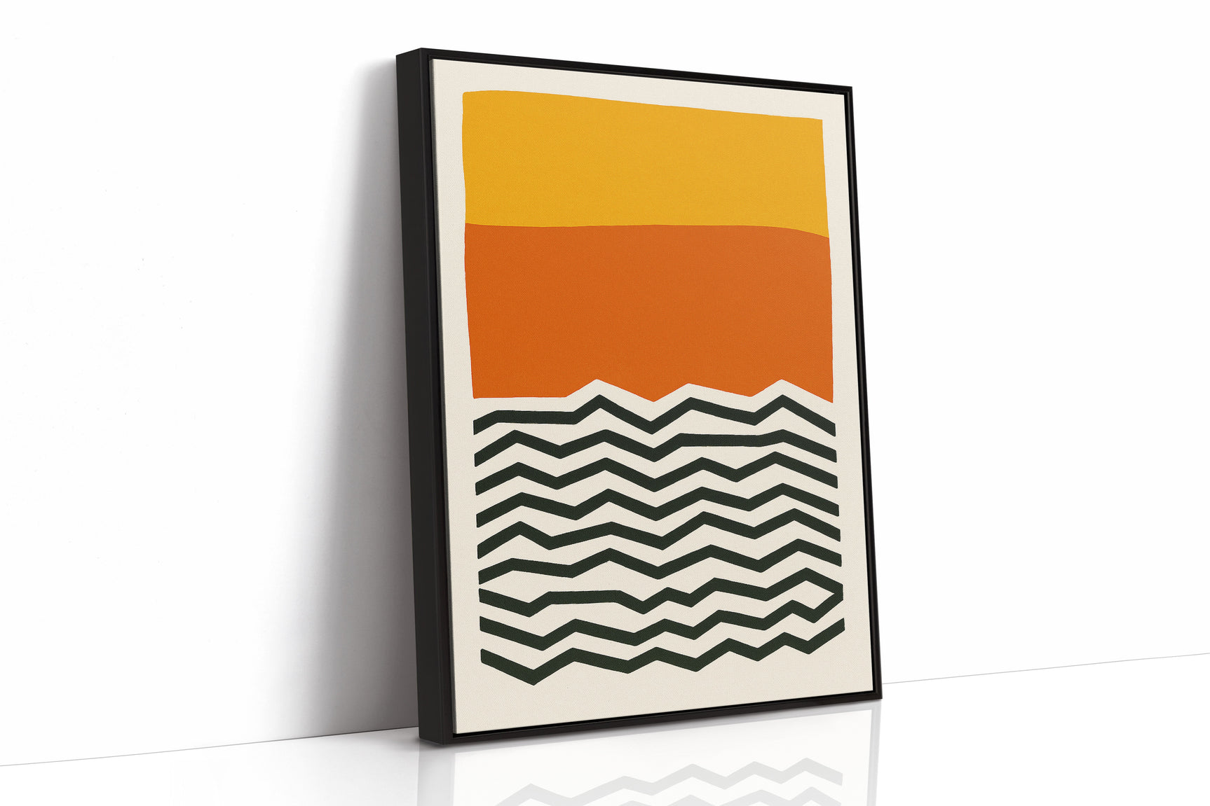 Bold Geometric Abstract Art Print