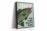 Baited Bliss - Retro Fishing Print