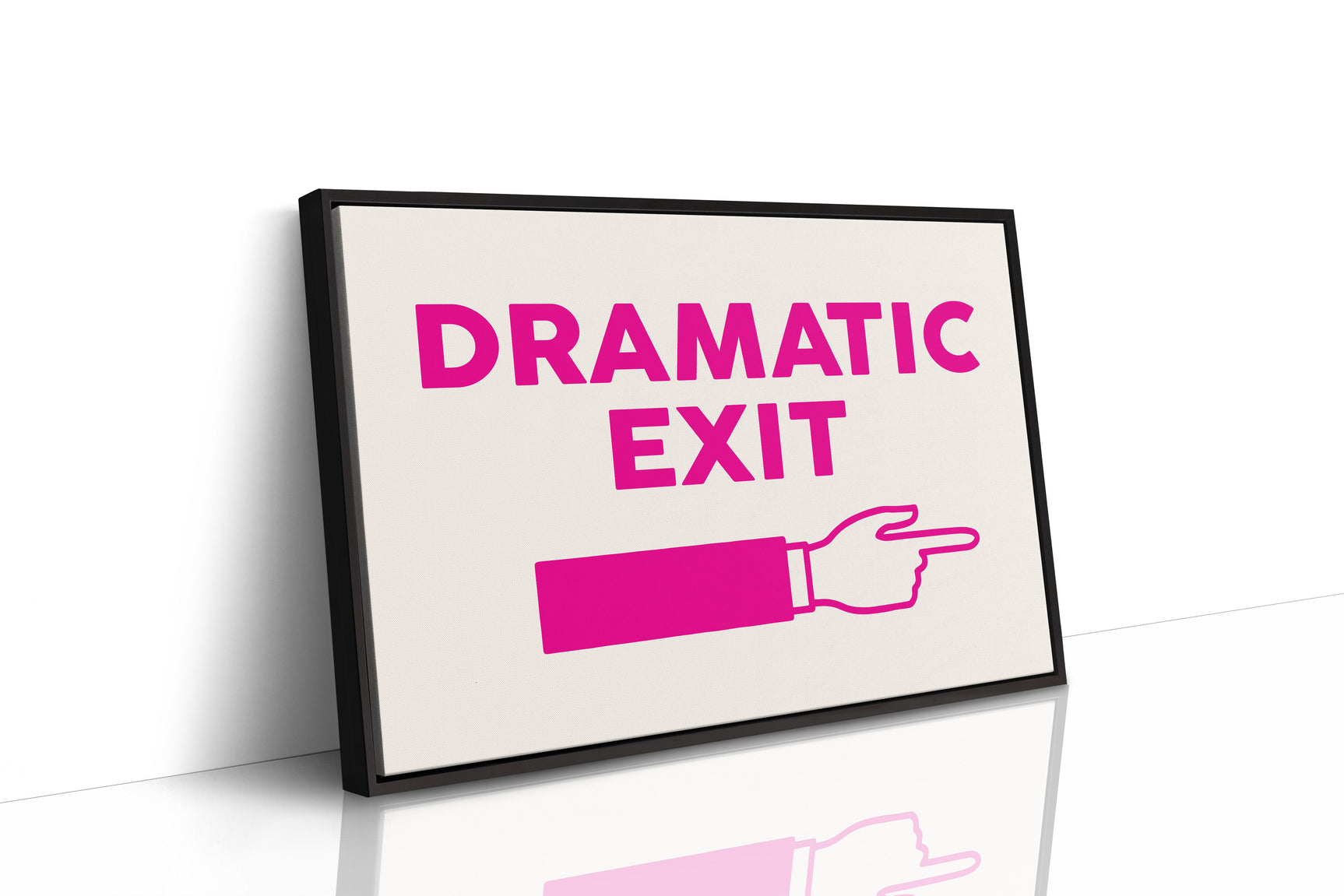Vivid Escape - Bold Typography Wall Art