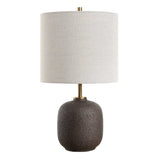 Blacktop Black Textured Buffet Lamp - Ornate Home