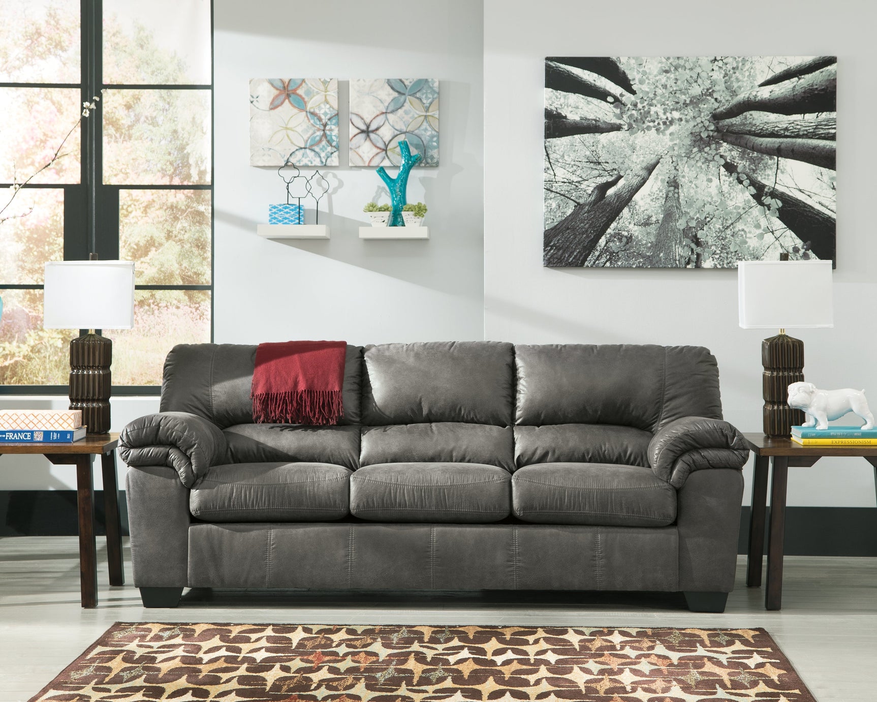 Bladen Gray Sofa and Recliner - Ornate Home