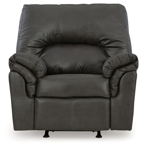 Bladen Slate Recliner and Ottoman - Ornate Home