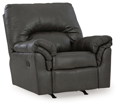 Bladen Slate Recliner and Ottoman - Ornate Home
