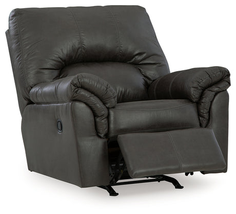 Bladen Slate Recliner and Ottoman - Ornate Home
