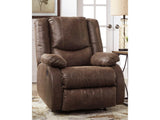 Bladewood Coffee Manual Recliner (Online Special Price) - Ornate Home