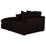 Blaine Chocolate Upholstered Reversible Chaise Sectional Sofa - Ornate Home