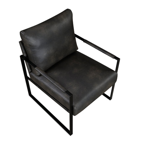 Blaine Dark Gray Accent Chair - Ornate Home