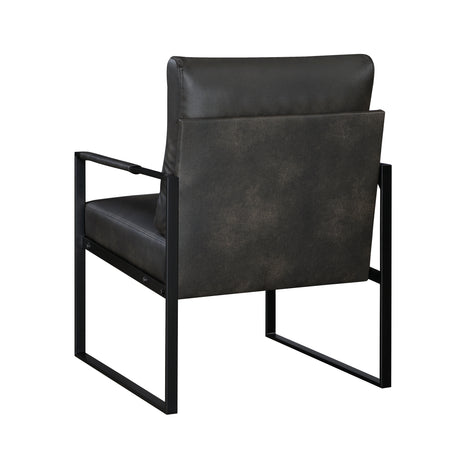 Blaine Dark Gray Accent Chair - Ornate Home