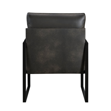 Blaine Dark Gray Accent Chair - Ornate Home