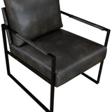 Blaine Dark Gray Accent Chair - Ornate Home