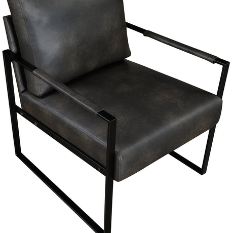 Blaine Dark Gray Accent Chair - Ornate Home