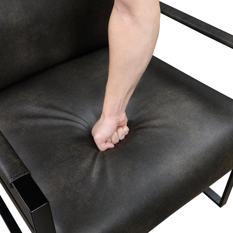 Blaine Dark Gray Accent Chair - Ornate Home