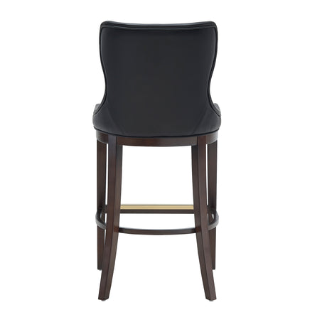 Blair Barstool in Black (set of 2) - Ornate Home