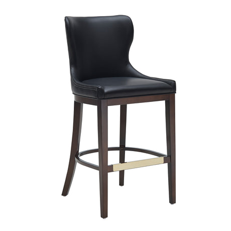 Blair Barstool in Black (set of 3) - Ornate Home